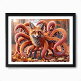 Octofox Art Print