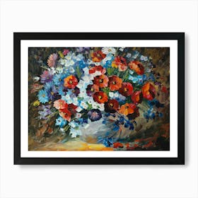 Flowers In A Vase 10 Art Print