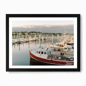 Provincetown Boats Art Print