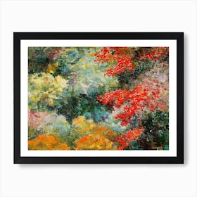 Forest Palette Canvas Print Art Print