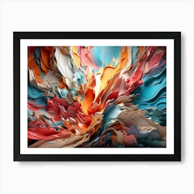 Abstract Painting 10 Art Print