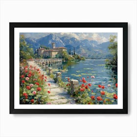 Lake Como 3 Art Print