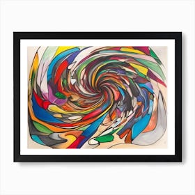 Spiral Swirl 1 Art Print