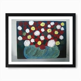 Flowers In A Vase 4 Art Print