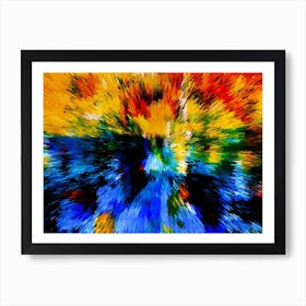 Acrylic Extruded Painting 136 Art Print