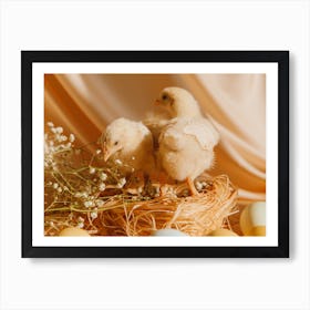 Easter Chicks 1 Art Print