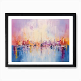 Sailboats Art Print