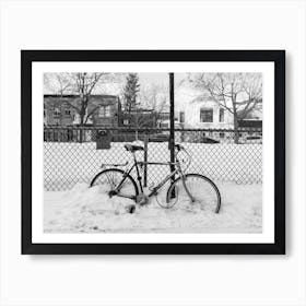 Montreal Bike Art Print