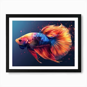 Siamese Catfish 6 Art Print