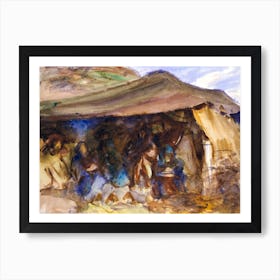 Bedouin Tent, John Singer Sargent Art Print