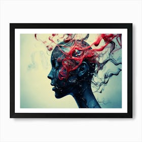 Abstract Of A Woman 5 Art Print