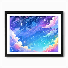 Sky And Clouds Art Print