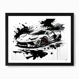 Lamborghini 227 Art Print