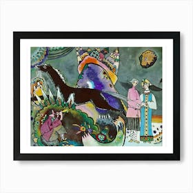 Wassily Kandinsky Russian Folk Art Art Print