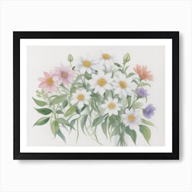 Flowers In A Vase Art Print