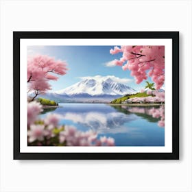 Sakura Blossoms 3 Art Print