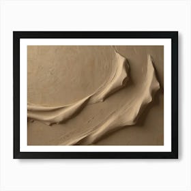 Sand Sculpture Art Print