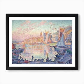 The Port Of Saint Tropez, Paul Signac Art Print