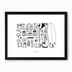 The Essentials Fineline Illustration Art Print