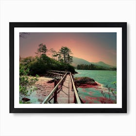 Build a Bridge 1 Art Print