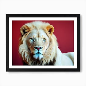 Lion Stock Videos & Royalty-Free Footage Art Print