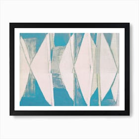 Sailboats In Calm Art Print