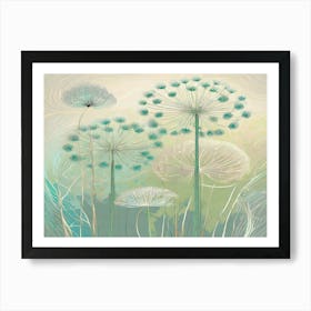 Dandelions 11 Art Print