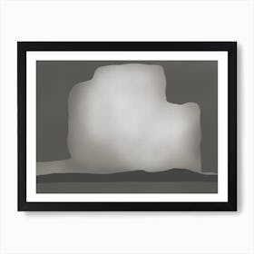 Rock cloud Art Print