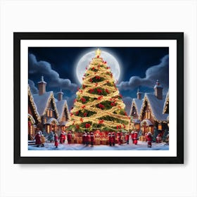 Christmas Tree 5 Art Print