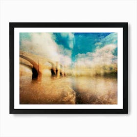 The Ladykirk & Norham Bridge Art Print