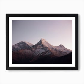 Ghorepani Nepal III Art Print