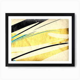 Abstraction Art Illustration In Painting Digital Style 41 Art Print