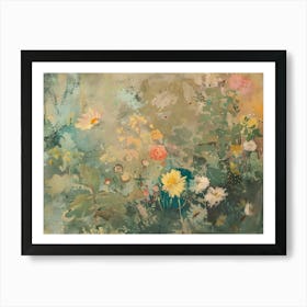 Garden Of Flowers 3 Art Print