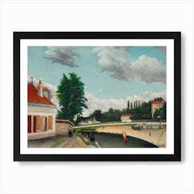 Outskirts Of Paris, Henri Rousseau Art Print