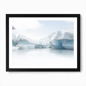 Iceberg Geometry 2 Art Print