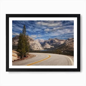 Yosemite National Park Panorama Art Print