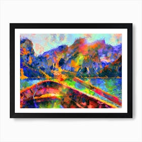 Mountains Art Print