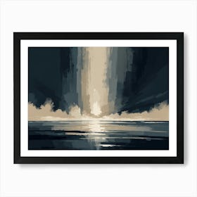 Rays Of Light hamptons Art Print