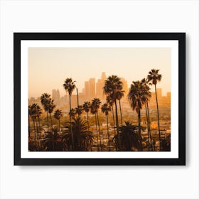 Los Angeles Sunset Art Print