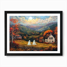 Ghosts In The Country Art Print