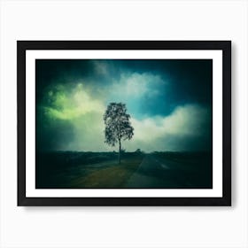 The Outback Road Art Print