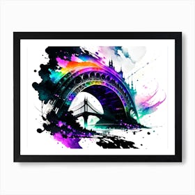 Rainbow Bridge Art Print