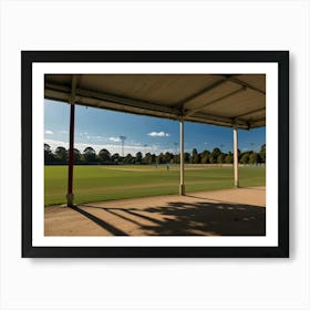 Cricket Field 1 Art Print