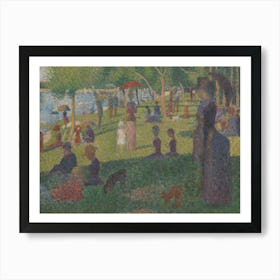 Study For A Sunday On La Grande Jatte , By Georges Seurat, 1884, French Post Impressionist Painting Art Print