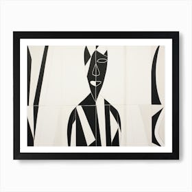 'Black And White' 1 Art Print