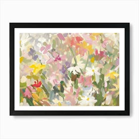 Flowers In The Meadow 2 Art Print