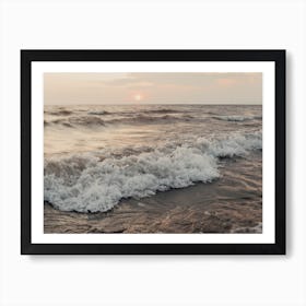 The Waves Art Print