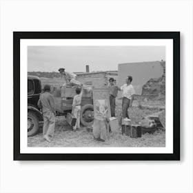 Untitled Photo, Possibly Related To Poster Of Traveling Spanish American Show At Penasco, New Mexico By Art Print