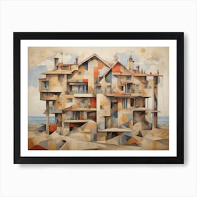 House On The Beach Art Print