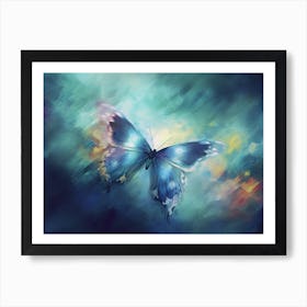 Blur Butterfly Poster